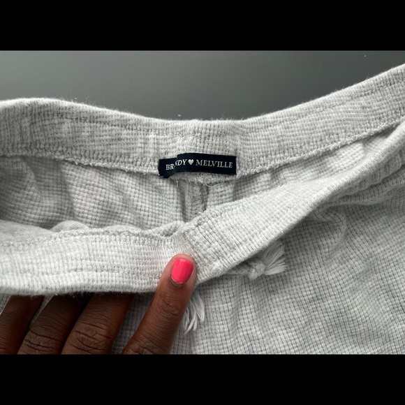 Gray Brandy Millville shorts - Picture 2 of 3